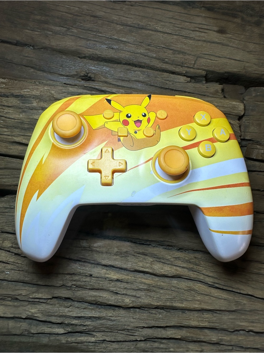 Nintendo Switch Yellow Pikachu Wireless Game Controller - Untested